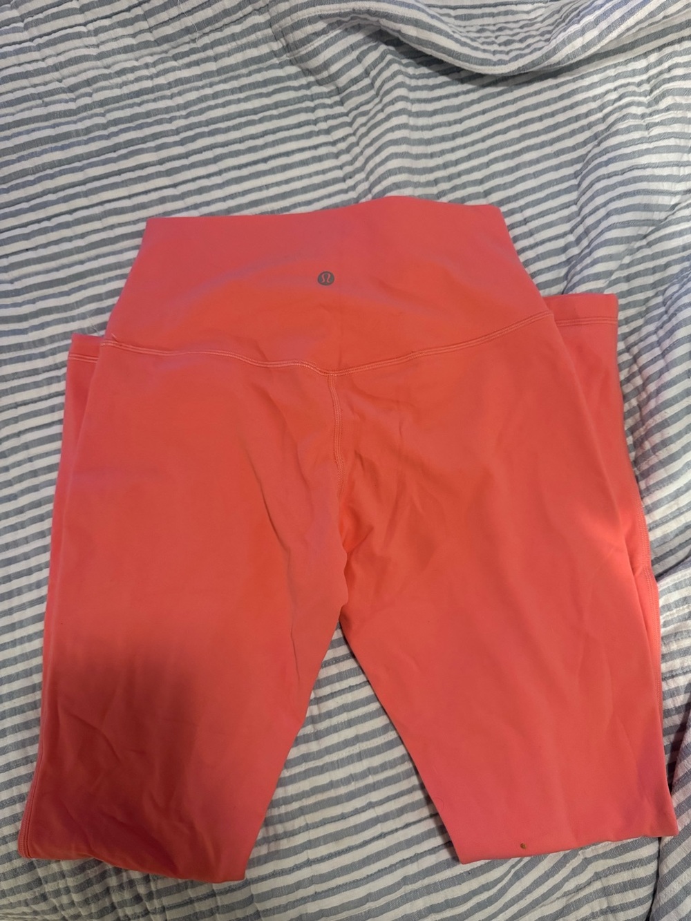 lululemon Coral Pink High-Rise Leggings